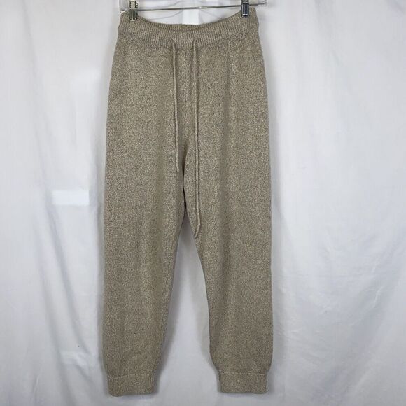 JoosTricot Speckled Linen & Cotton Blend Jogger Pant Medium - Picture 9 of 14